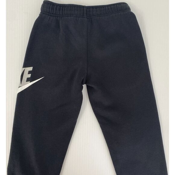 NIKE Black  Athletic Joggers Boys Sweatpants, Kids L (6/7yrs), Fleece Lined - Picture 4 of 10